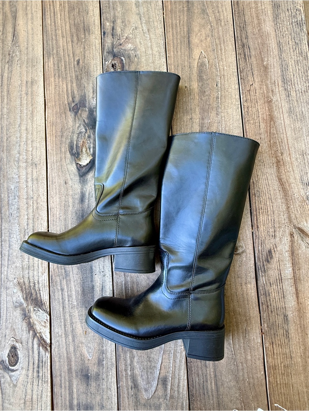 Steve Madden Millena tall knee black boots 6.5